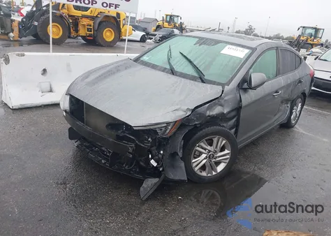 2019 Hyundai Elantra Value Edition из США, поврежденный, VIN 5NPD84LF0KH428500